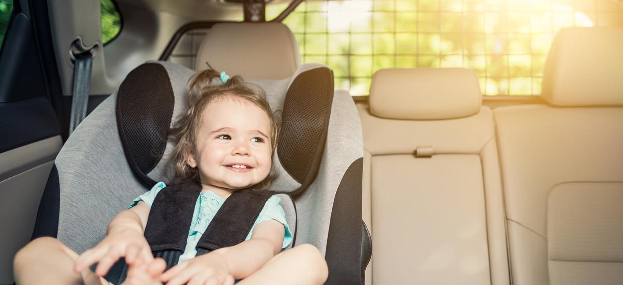 Child in car seat