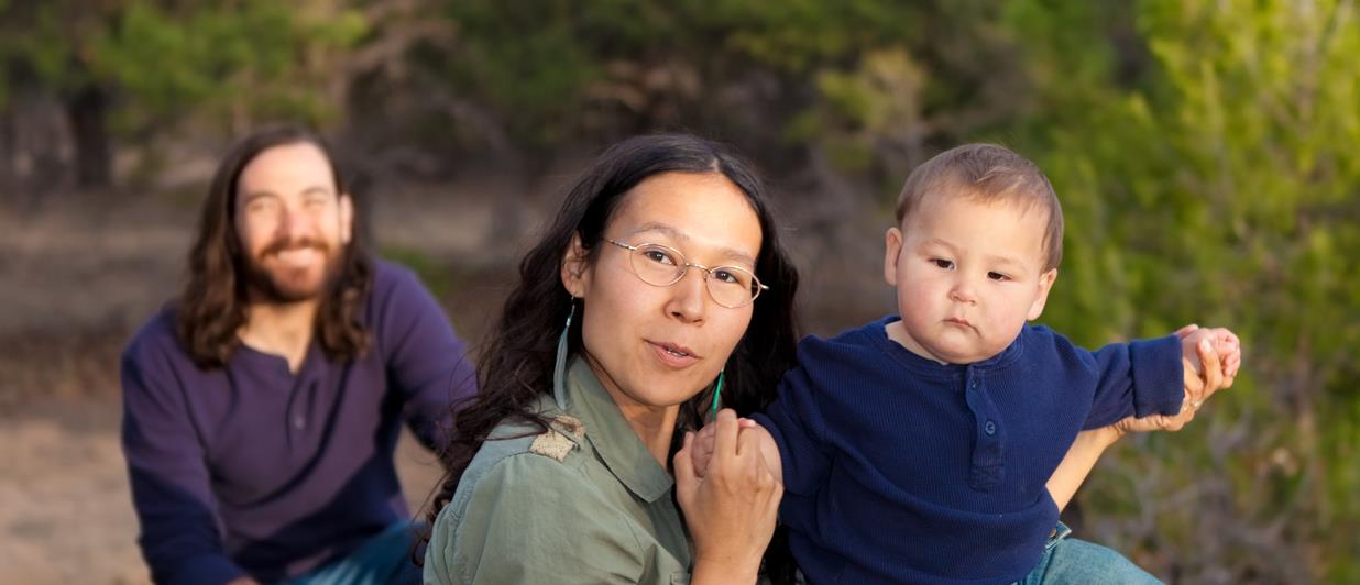 Indigenous family